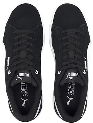 (Women) Puma Smash Platform V2 Suede 'Black White' 373037-04 Shop (Women) Puma Smash Platform V2 Suede 'Black White' 373037-04