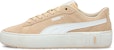 (W) Puma Smash Platform V2 Suede 'Khaki Putih' 373037-06