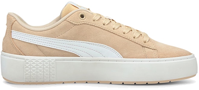 PUMA Smash platform v2 麂皮 轻便耐磨 低帮 板鞋 女款 卡其白 Order PUMA Smash platform v2 麂皮 轻便耐磨 低帮 板鞋 女款 卡其白