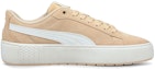 Order (W) Puma Smash Platform V2 Suede 'Khaki Putih' 373037-06