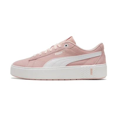 (W) Puma Smash Platform v2 Suede 'Peachskin'