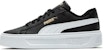 (W) Puma Smash Platform v3 'Hitam Putih Emas' 390758-02