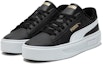 Lookbook (W) Puma Smash Platform v3 'Hitam Putih Emas' 390758-02