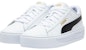 (W) Puma Smash Platform v3 'Putih Hitam Emas' 390758-04
