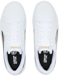 (W) 푸마 스매쉬 플랫폼 v3 '화이트 블랙 골드' 390758-04 Shop (W) 푸마 스매쉬 플랫폼 v3 '화이트 블랙 골드' 390758-04