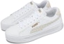 Lookbook (W) Puma Smash Platform V3 'Laser Cut - Putih Emas Murni' 389403-01
