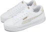 Shop (W) Puma Smash Platform V3 ''Découpe Laser - Blanc Or Pristine'' 389403-01