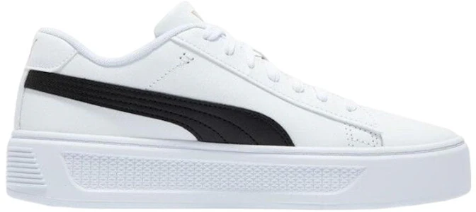 Lookbook (W) Puma Smash Platform v3 ''Blanc Noir Or'' 390758-04