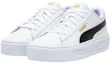Shop (Women) Puma Smash Platform v3 'White Black Gold' 390758-04