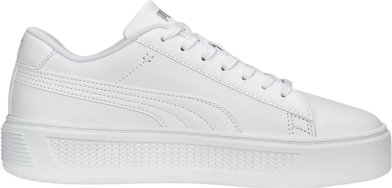 (W) Puma Smash Platform V3 'Putih Perak' 390758-01 Lookbook (W) Puma Smash Platform V3 'Putih Perak' 390758-01