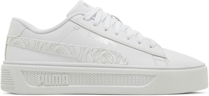 (W) Puma Smash Platform v3 ''Wit Zilver Roze'' 397578-01 Buy (W) Puma Smash Platform v3 ''Wit Zilver Roze'' 397578-01