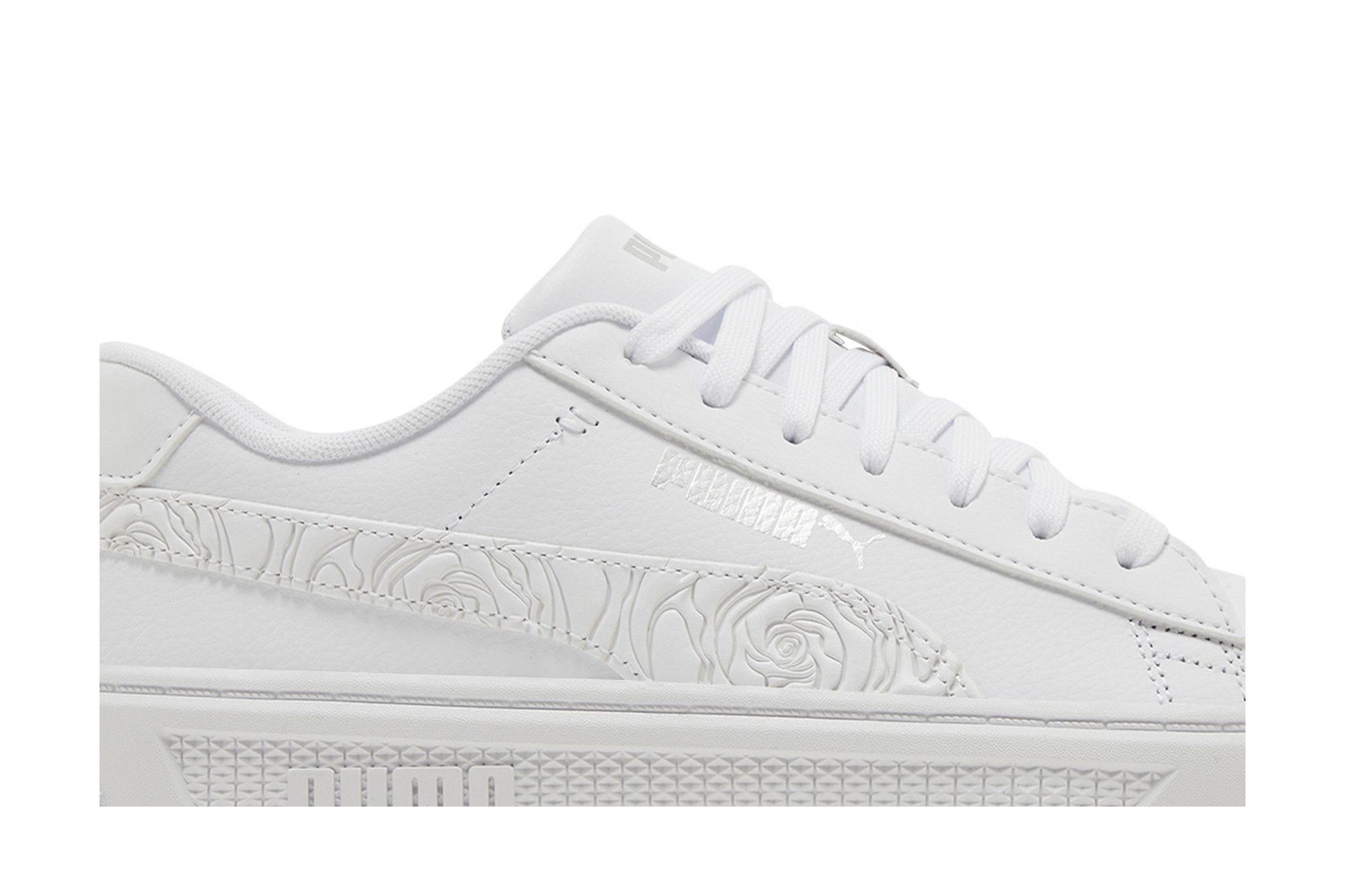 Order (W) Puma Smash Platform v3 ''Wit Zilver Roze'' 397578-01