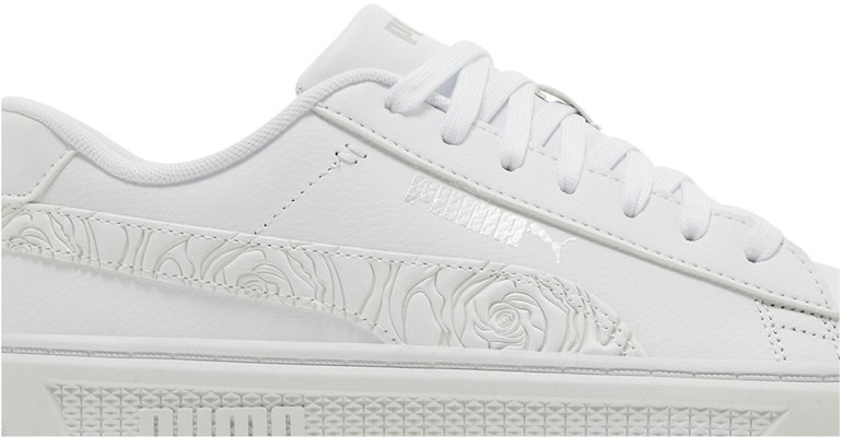 (W) Puma Smash Platform v3 ''Wit Zilver Roze'' 397578-01 Order (W) Puma Smash Platform v3 ''Wit Zilver Roze'' 397578-01