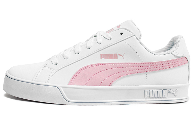 (Women) Puma Smash Skate shoes 'White Pink' 359622-15