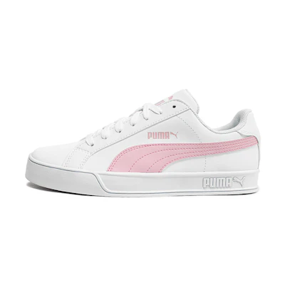 (W) Puma Smash Skate shoes 'White Pink'