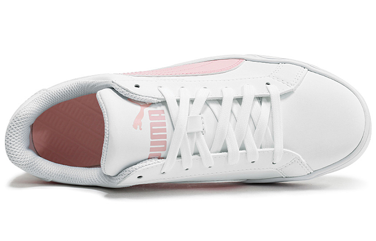 Lookbook (W) Kasut Skate Puma Smash 'Putih Merah Jambu' 359622-15