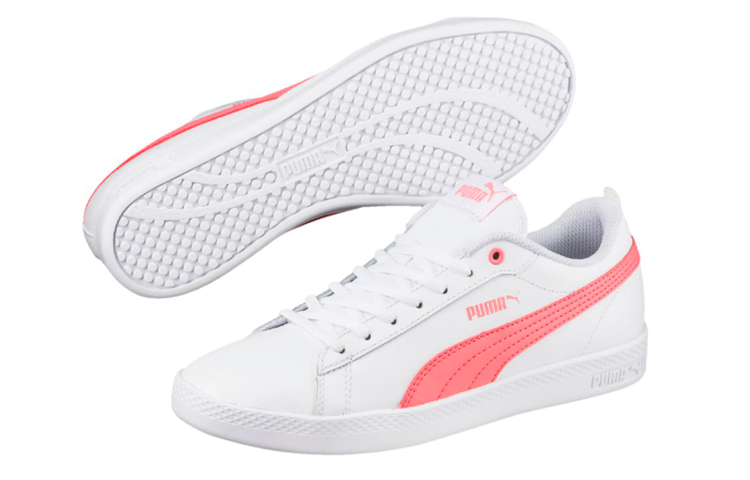 Purchase (W) Puma Smash V2 'Shell Pink' Sepatu Wanita 365208-05