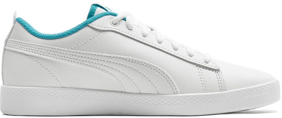 (W) 푸마 스매쉬 v2 '화이트 & 아쿠아' 365208-27 Order (W) 푸마 스매쉬 v2 '화이트 & 아쿠아' 365208-27