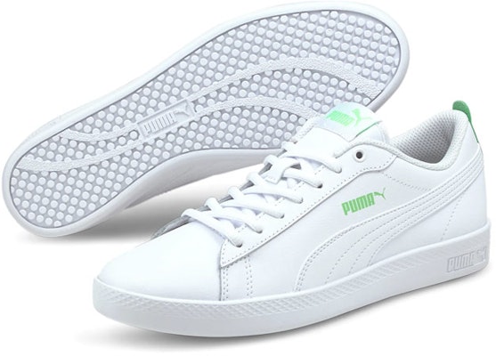 (W) Puma Smash v2 'Blanco Verde' 365208-28 Lookbook (W) Puma Smash v2 'Blanco Verde' 365208-28