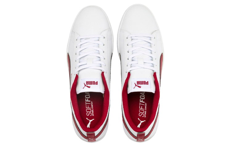 Lookbook (W) 彪马Smash V2 "白红" 365208-16