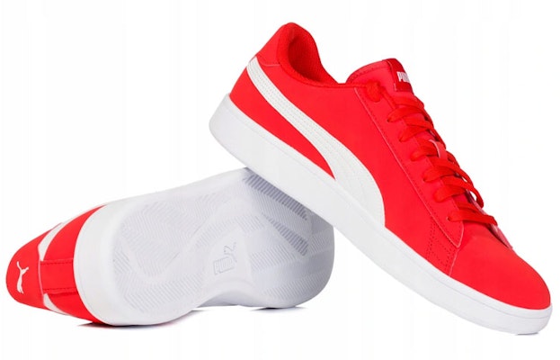 (W) プーマ スマッシュV2 バック レッド/ホワイト 365160-03 Shop (W) プーマ スマッシュV2 バック レッド/ホワイト 365160-03