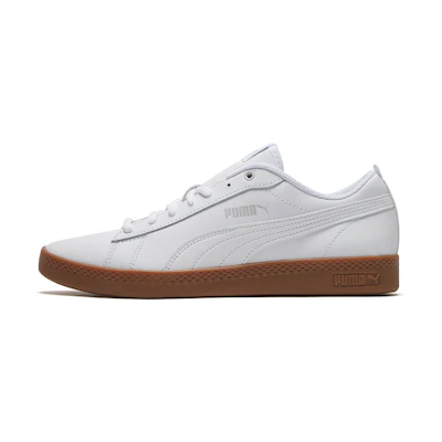 (W) Puma Smash V2 L 'White Gum'