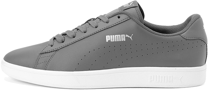 プーマ スマッシュV2 L グレー/ホワイト 365213-11 Buy プーマ スマッシュV2 L グレー/ホワイト 365213-11