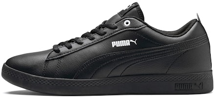 (Women) Puma Smash v2 Leather 'Black' 365208-03 (Women) Puma Smash v2 Leather 'Black' 365208-03