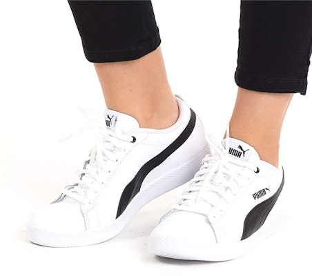 (W) 푸마 스매쉬 v2 레더 '화이트 블랙' 365208-01 Details for (W) 푸마 스매쉬 v2 레더 '화이트 블랙' 365208-01