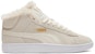 (W) Puma Smash V2 Mid-Top Sneakers Beige/Putih 385005-02