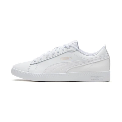 (W) Puma Smash V2 Pure White