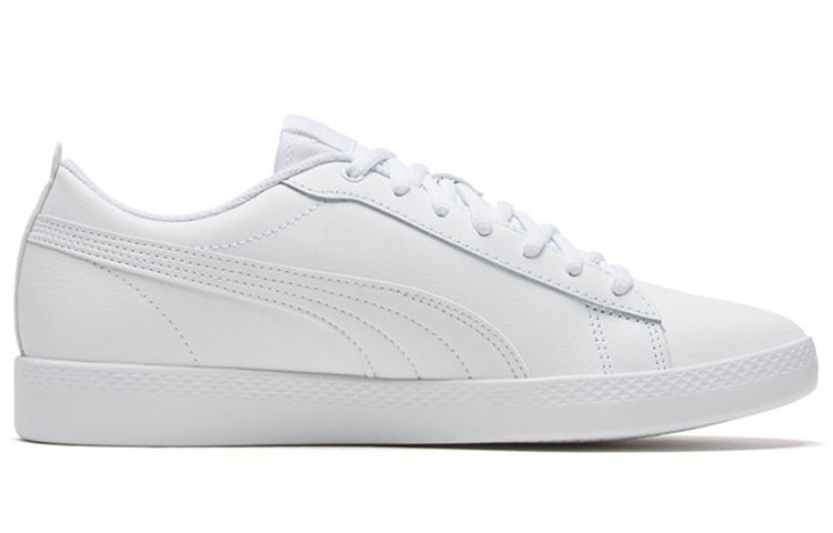 Order (W) プーマ スマッシュV2 純白 (Puma Sumasshu V2 Junpaku) 365208-19