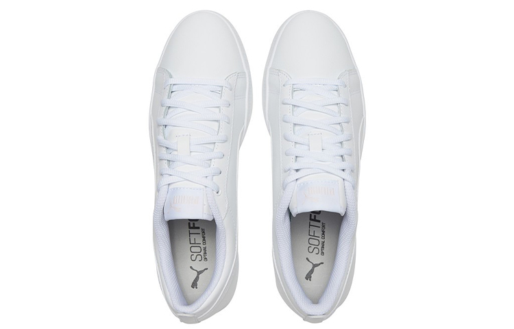 Lookbook (W) プーマ スマッシュV2 純白 (Puma Sumasshu V2 Junpaku) 365208-19