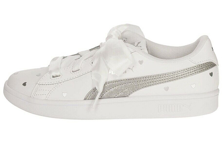 Buy PUMA Smash Smash V2 緞帶 低幫 板鞋 女款 白