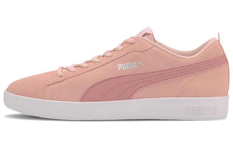 Buy (W) 彪马Smash v2 SD粉白色低帮休闲滑板鞋 365313-24