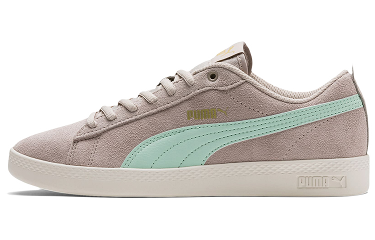 Buy (W) Sepatu Puma Smash v2 SD Abu-Abu/Hijau Rendah Kasual Skateboard 365313-21