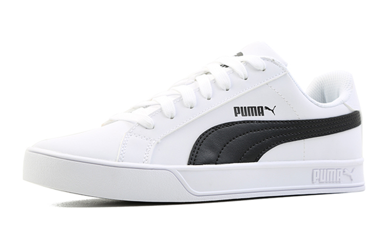 Order 大童 PUMA Smash Vulc 舒適 潮流 耐磨 低幫 兒童板鞋 白色