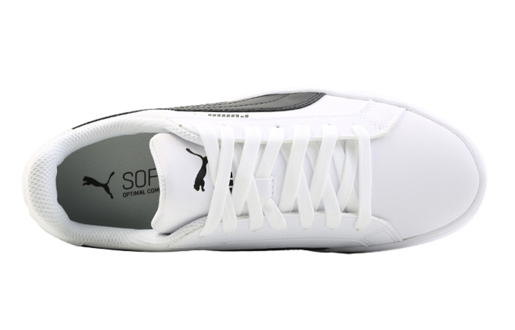 Lookbook 大童 PUMA Smash Vulc 舒適 潮流 耐磨 低幫 兒童板鞋 白色