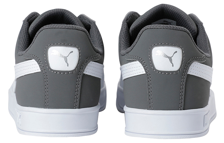 Shop (W) Puma Smash Vulc 'Blanco Gris' 359622-20