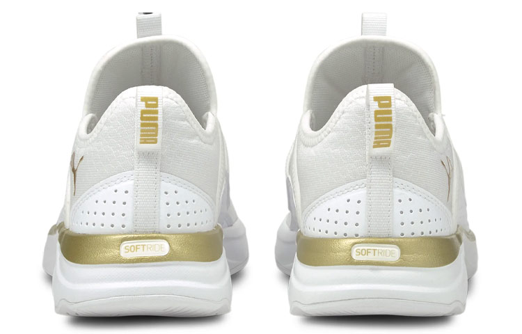 Shop Puma Softride Softride Sophia 減震耐磨 低幫運動鞋 女款 白金