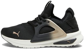 (Women) Puma Softride Enzo Evo Molt Metallic 'Black Gold' 378733-01 (Women) Puma Softride Enzo Evo Molt Metallic 'Black Gold' 378733-01