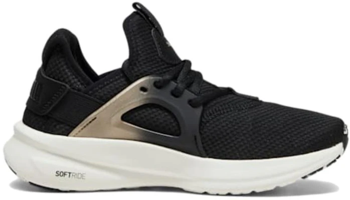 (Women) Puma Softride Enzo Evo Molt Metallic 'Black Gold' 378733-01 Order (Women) Puma Softride Enzo Evo Molt Metallic 'Black Gold' 378733-01