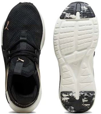(Women) Puma Softride Enzo Evo Molt Metallic 'Black Gold' 378733-01 Shop (Women) Puma Softride Enzo Evo Molt Metallic 'Black Gold' 378733-01