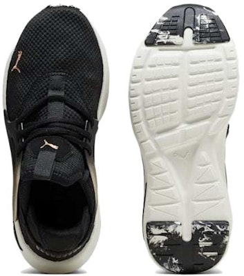 (W) Puma Softride Enzo Evo Molt Metallic 'Hitam Emas' 378733-01 Shop (W) Puma Softride Enzo Evo Molt Metallic 'Hitam Emas' 378733-01