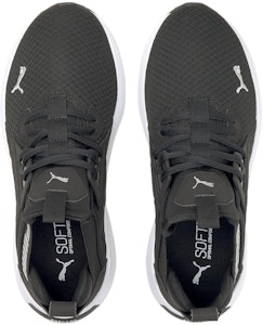 (W) プーマ ソフトライド エンゾ NXT 黒/メタリックシルバー 195235-01 Lookbook (W) プーマ ソフトライド エンゾ NXT 黒/メタリックシルバー 195235-01