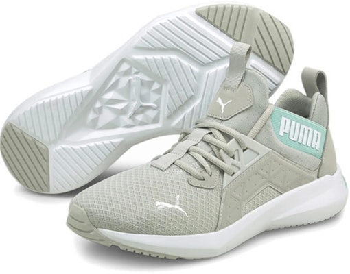 Puma Softride Enzo Nxt 減震運動悠閒鞋 女款 銀灰拼色 Lookbook Puma Softride Enzo Nxt 減震運動悠閒鞋 女款 銀灰拼色