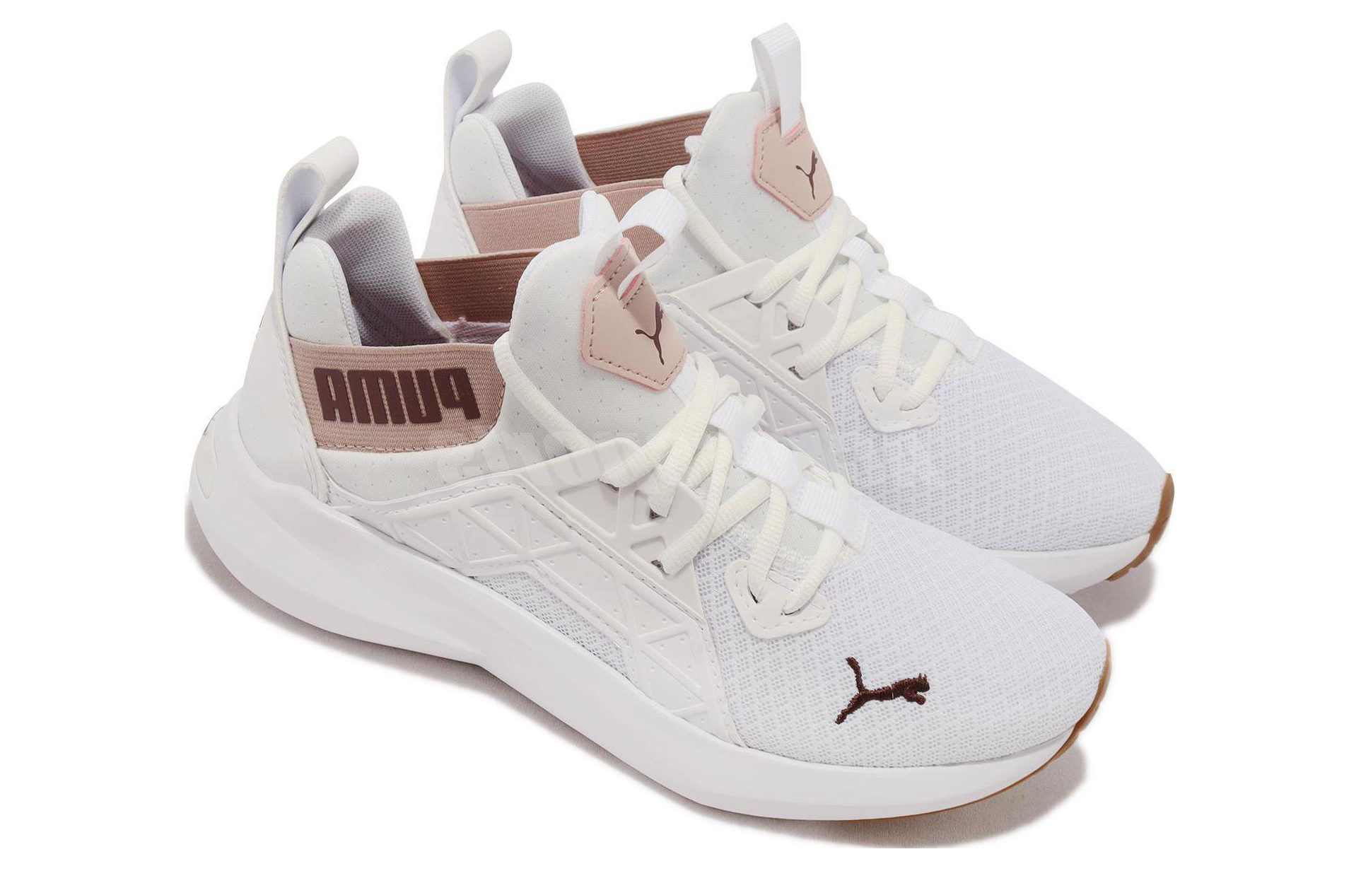 Shop (W) プーマ ソフトライド エンゾ NXT 白/淡紫 195235-14