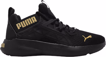 (Women) Puma Softride Enzo NXT Shine 'Black Team Gold' 195469-01 (Women) Puma Softride Enzo NXT Shine 'Black Team Gold' 195469-01