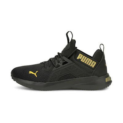 (W) Puma Softride Enzo NXT Shine 'Black Team Gold'