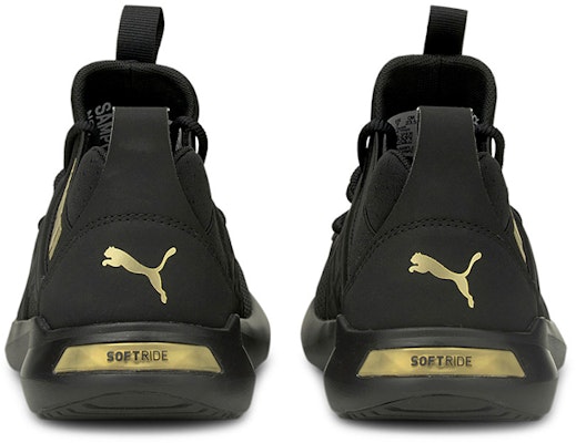(W) Puma Softride Enzo NXT Shine 'Hitam Emas Tim' 195469-01 Shop (W) Puma Softride Enzo NXT Shine 'Hitam Emas Tim' 195469-01